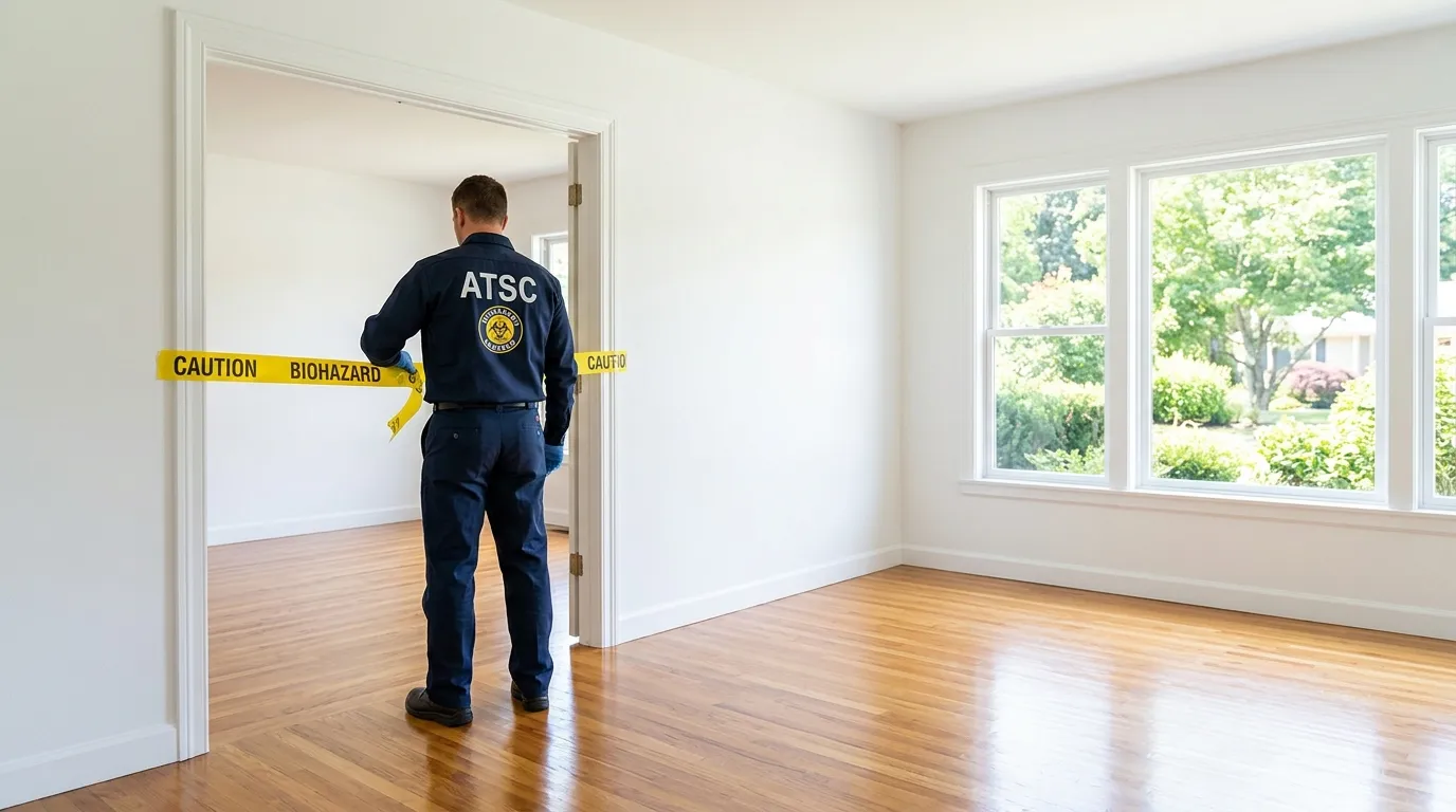 Certified biohazard cleanup crew performing Crime Scene Cleanup in Fort Myers Shores